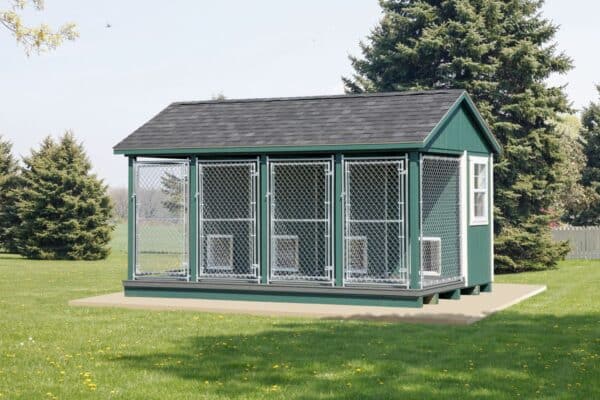 10x16 Commercial Dog Kennel