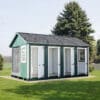 10x16 dog kennel exterior