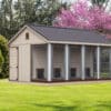 12x16 4-Run Commercial Kennel