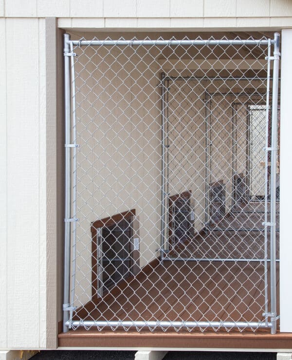 12x16 4-Run Commercial Kennel
