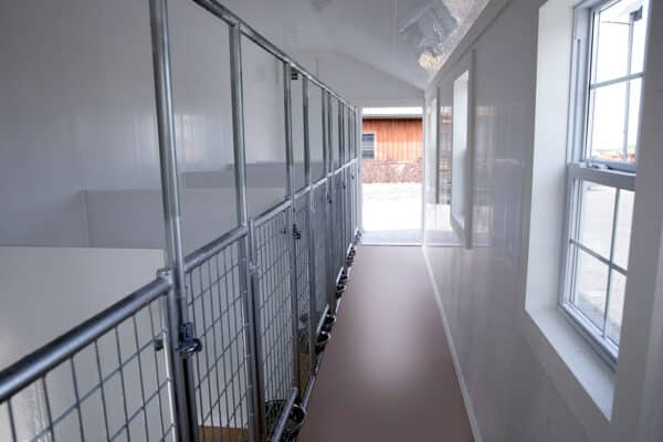 12x22 6-Run Commercial Kennel