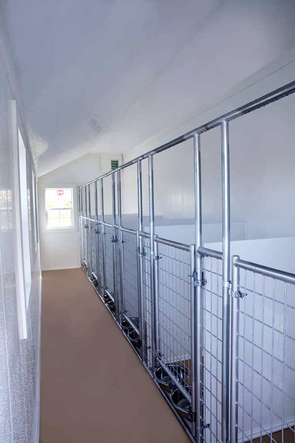 12x22 6-Run Commercial Kennel