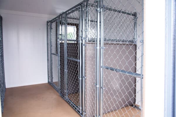 12x24 6-Run Commercial Kennel
