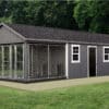 12x36 6-Run Commercial Kennel