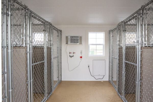 12x36 6-Run Commercial Kennel