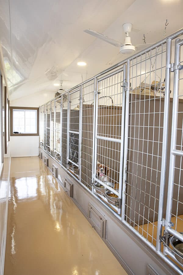 14x24 6-Run Commercial Kennel