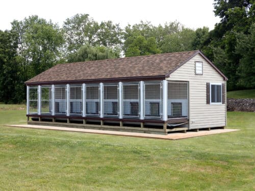 14x32 8-Run Commercial Kennel