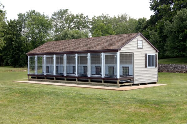 14x32 8-Run Commercial Kennel
