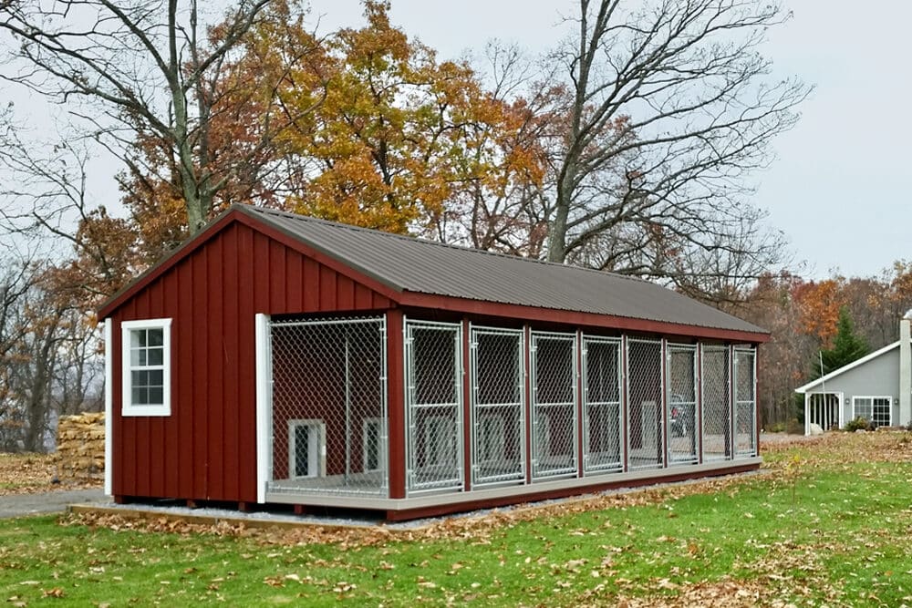 14x32 prefab dog kennel for sale