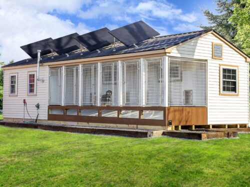 14x34 6-Run Commercial Kennel