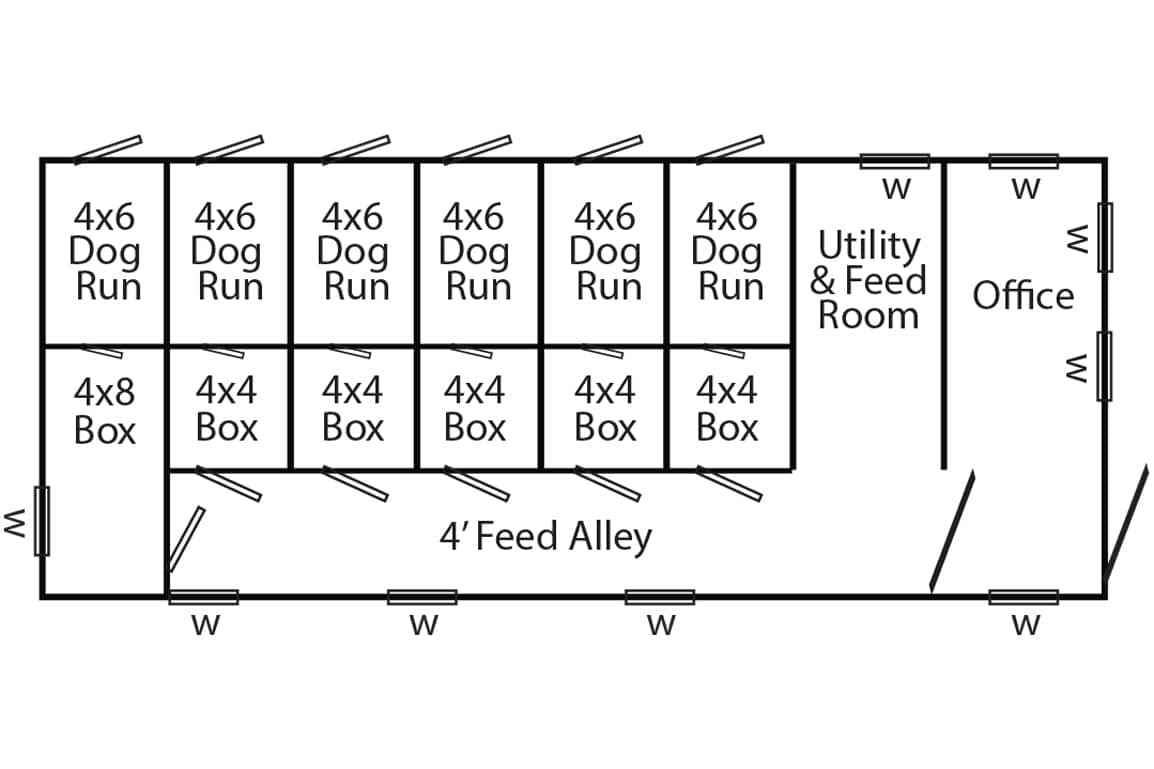 14x34 interior plan