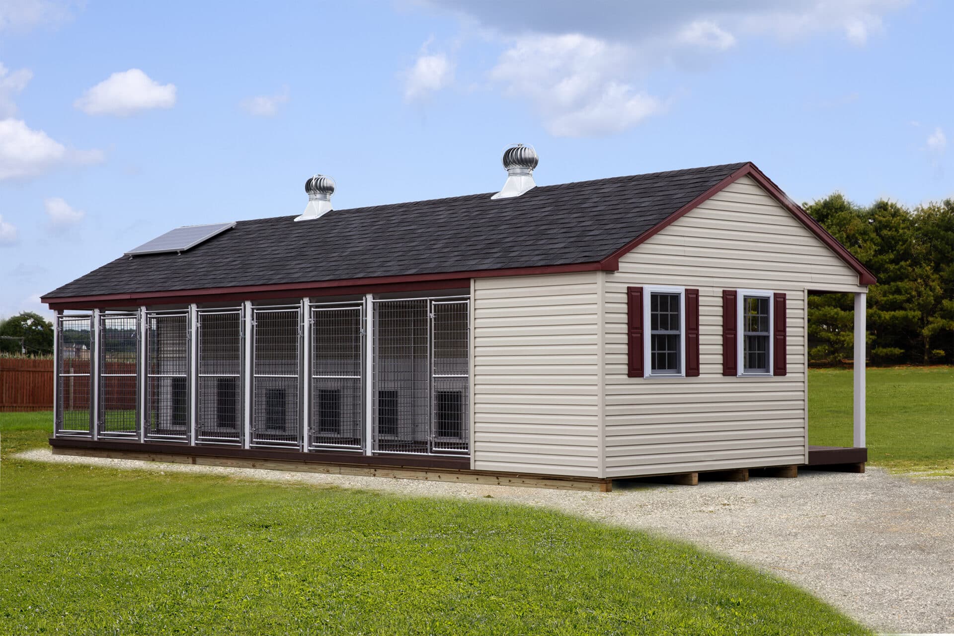 15x36 large custom dog kennels