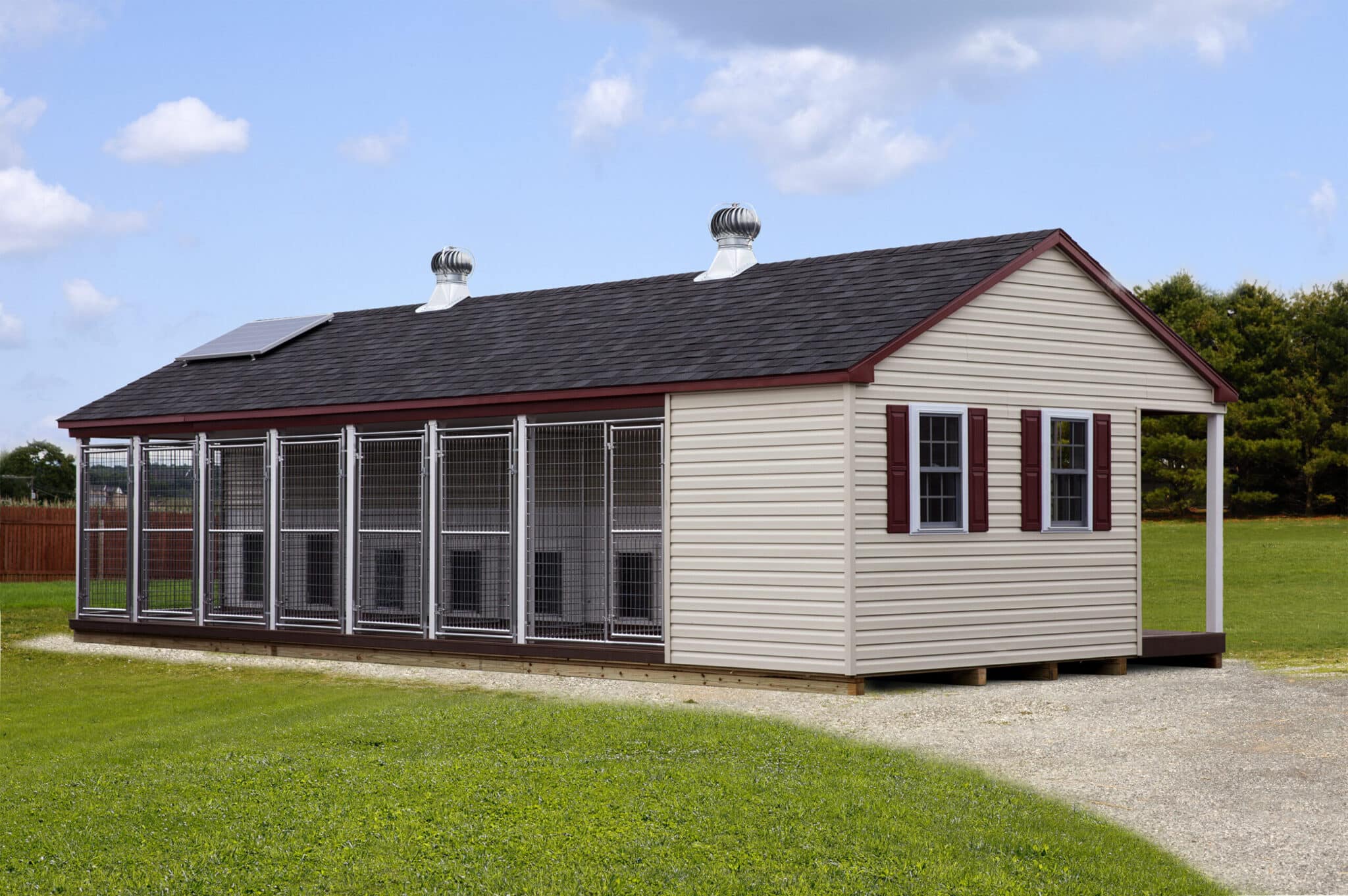 15x36 large custom dog kennels dog kennels in Deerwood MN