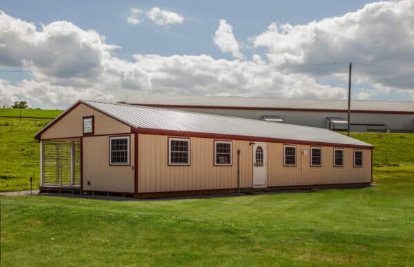 20x60 12-Run Commercial Kennel