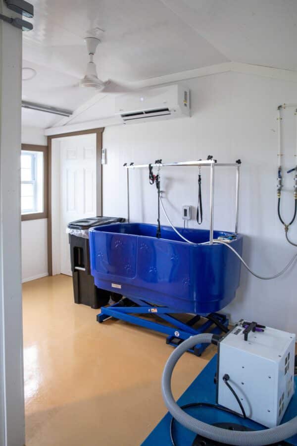 U-Shaped 40-Run Dog Commercial Kennel