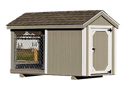 4x8 Single Dog Kennel
