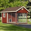 8x12 Shed Style Dog Kennel