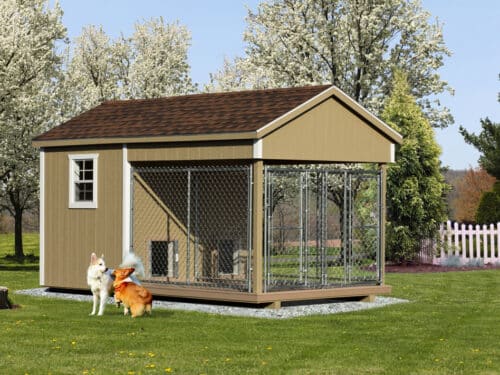 8x14 Double Dog Kennel
