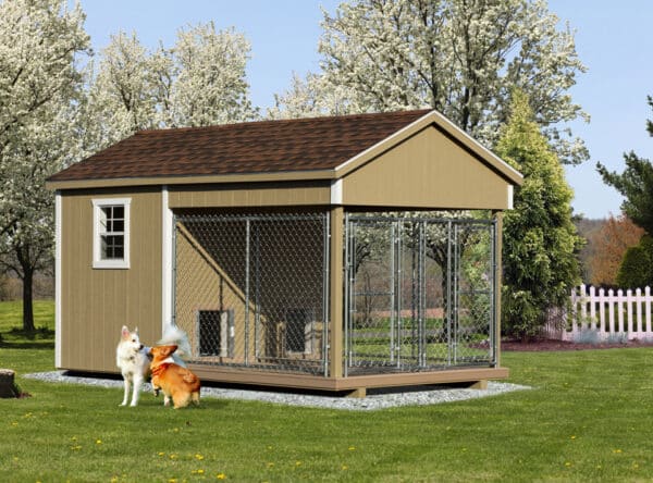 8x14 Double Dog Kennel