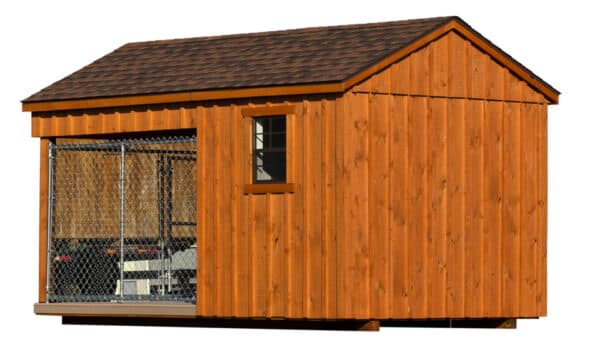 8x14 amish dog kennel alt