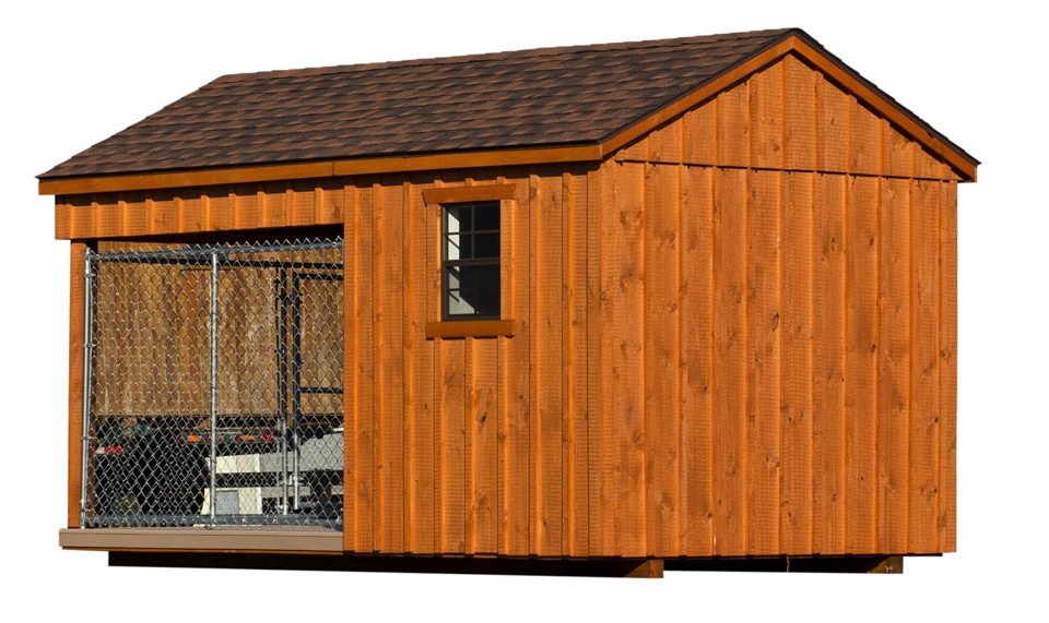 8x14 amish dog kennel alt