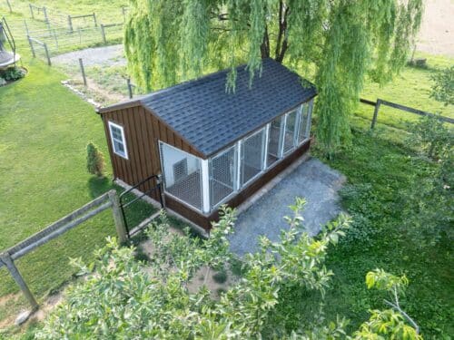 12x17 5-Run Commercial Kennel