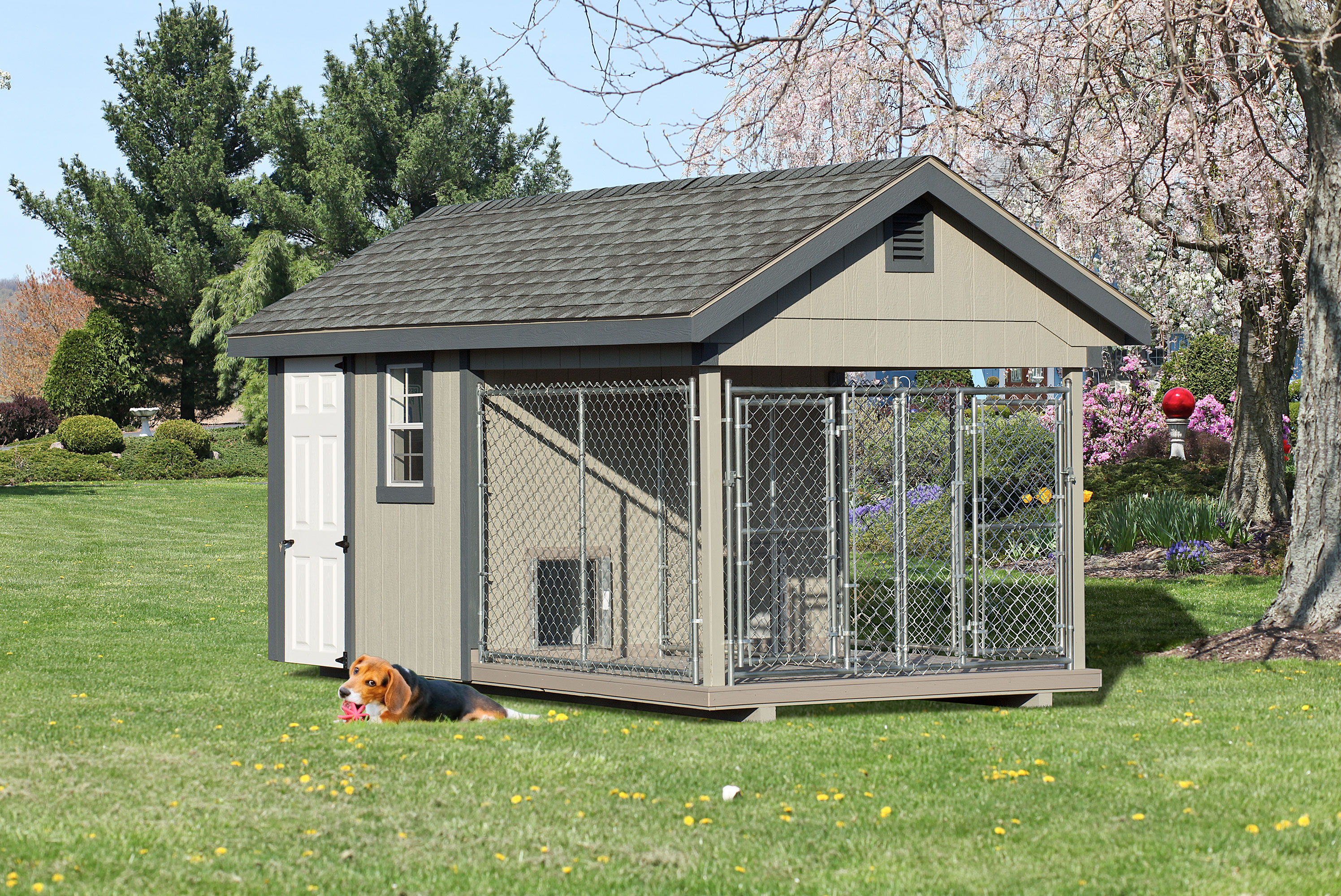 amish ready-made dog kennels