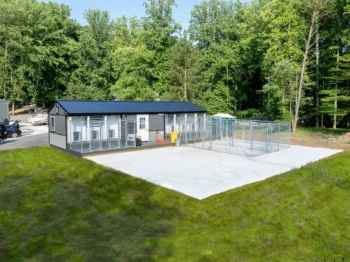 14x40 7-Run Commercial Kennel