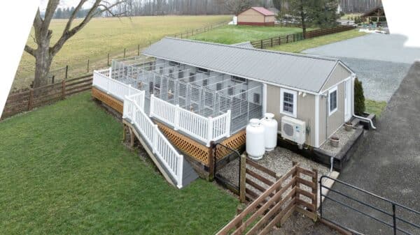 14x44 10-Run Commercial Kennel