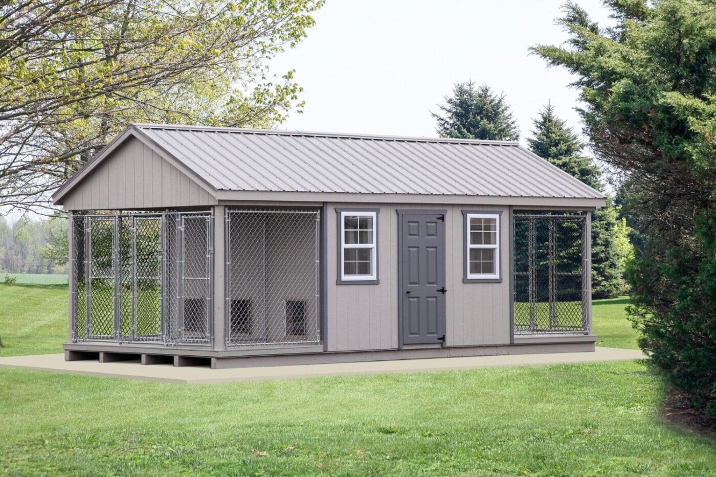 dog kennel for commercial industries