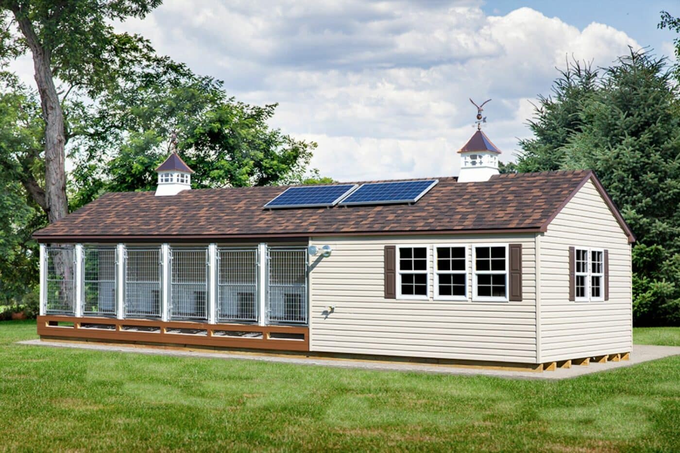 Dog Kennel Roof Ideas for Comfort