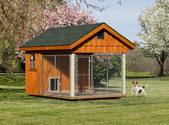 insulated dog kennels and runs 8x12 elite 