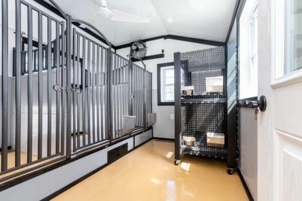 20x40 7-Run Commercial Kennel