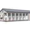 12×32 6-Run Commercial Kennel (5) 12×32 6-Run Commercial Kennel (5)