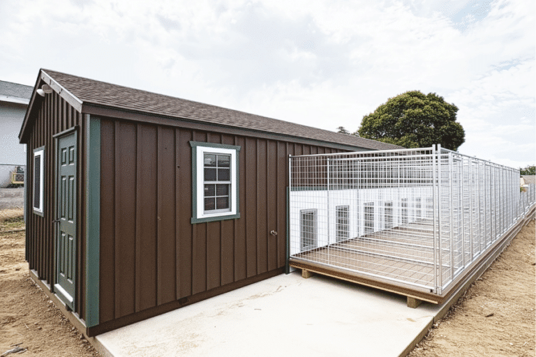 12x42 dog kennel with 8 runs in Cherry Valley, CA