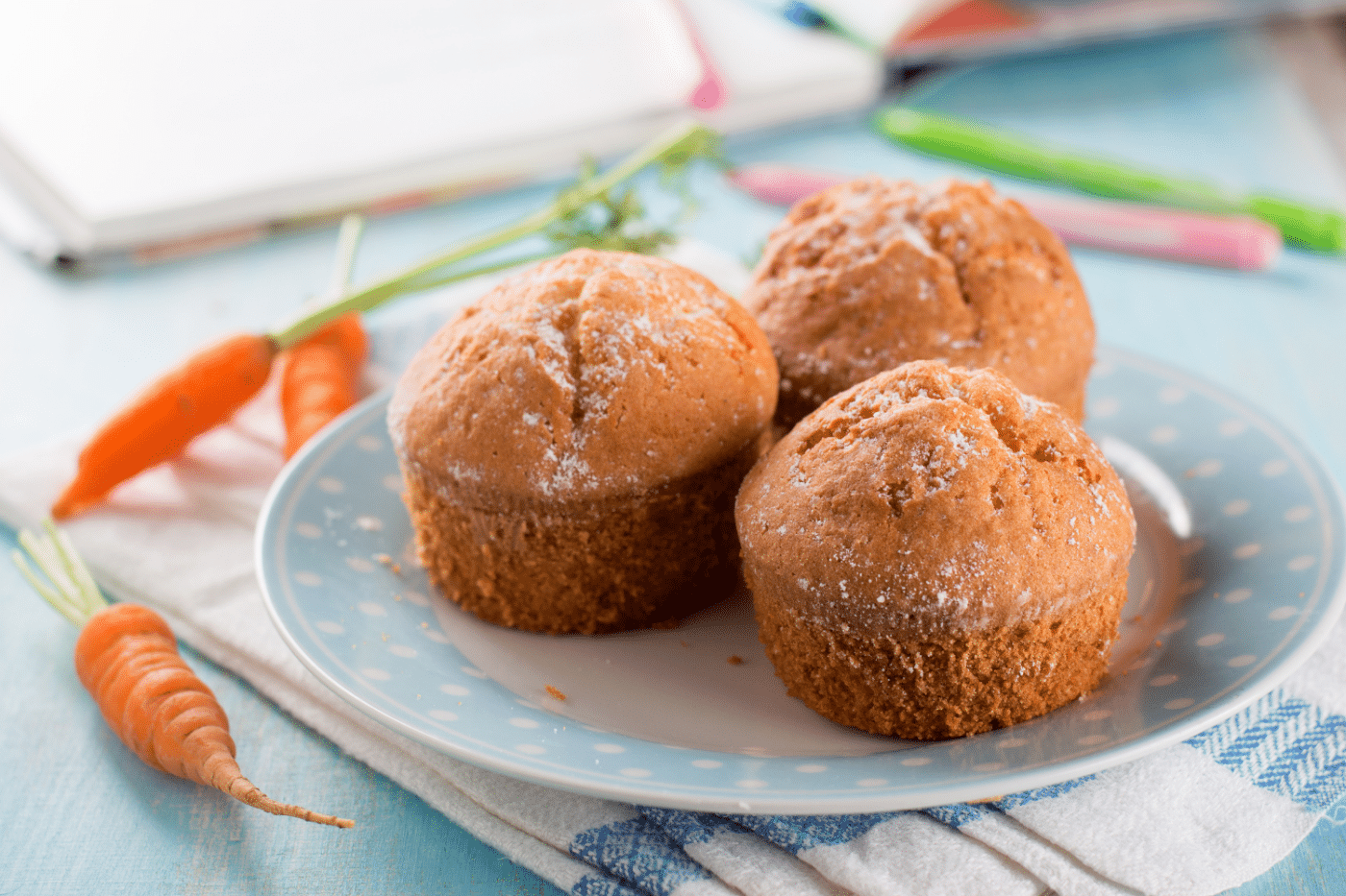 carrot cake pup muffins homemade dog treats