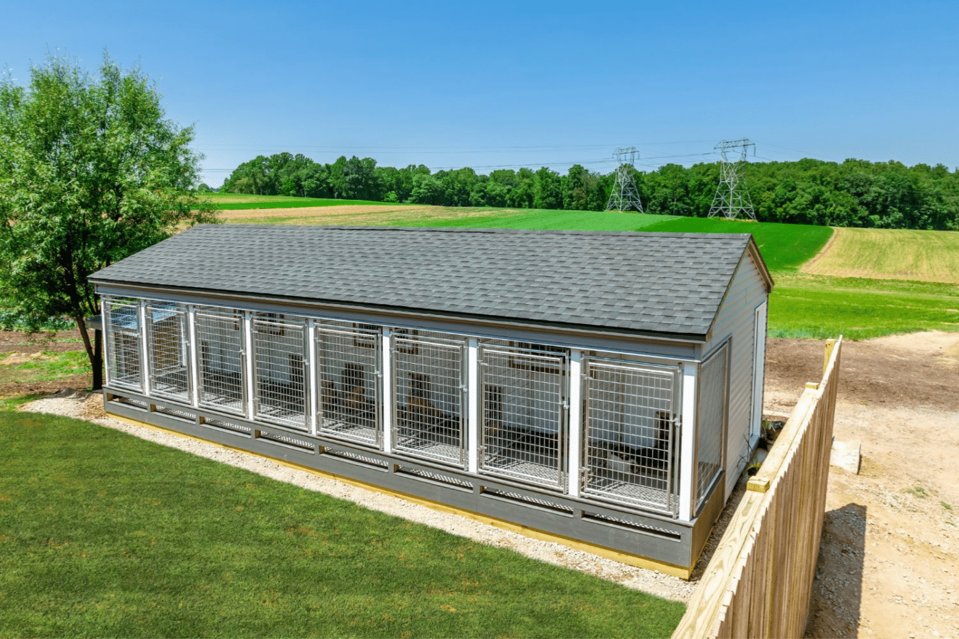 dog kennel with many kennels with dog kennel accessories