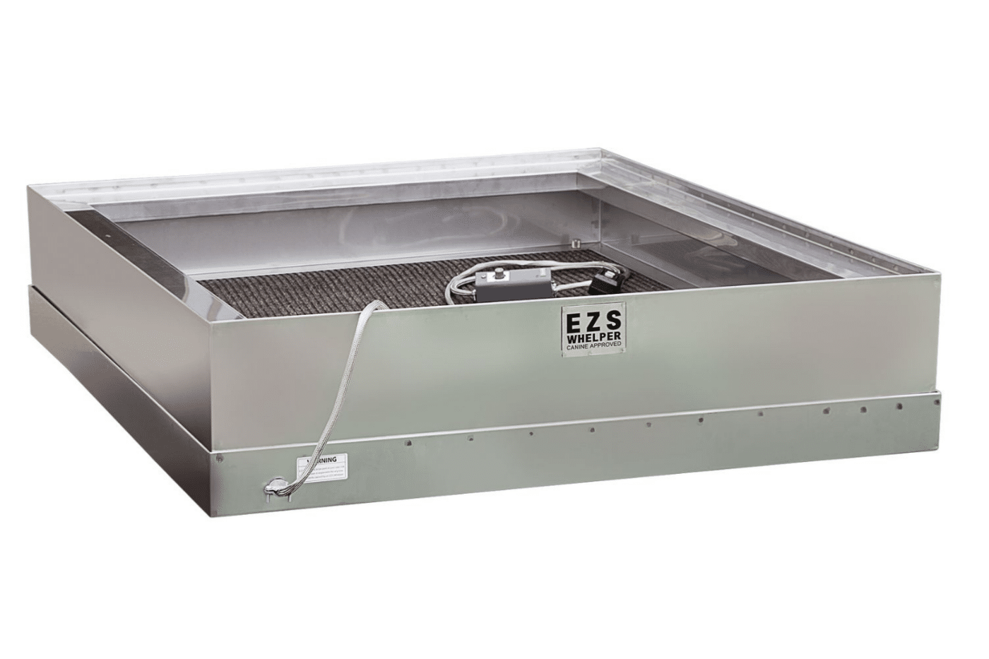dog whelping with rails for dog kennel accessories