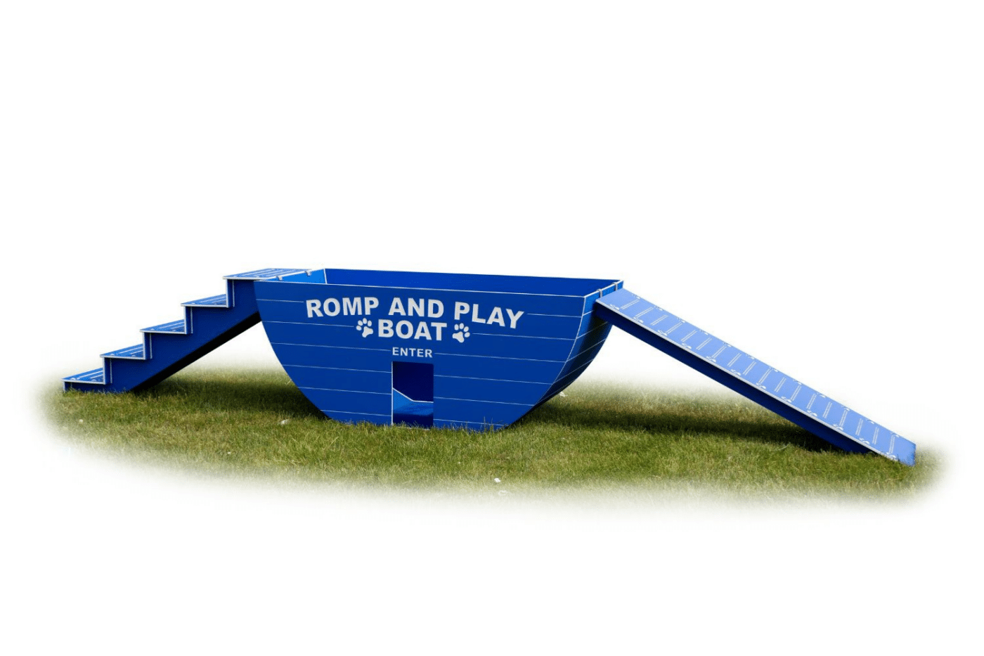 romp and play boat toy equipment for dog kennel accessories