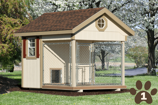 single dog kennel